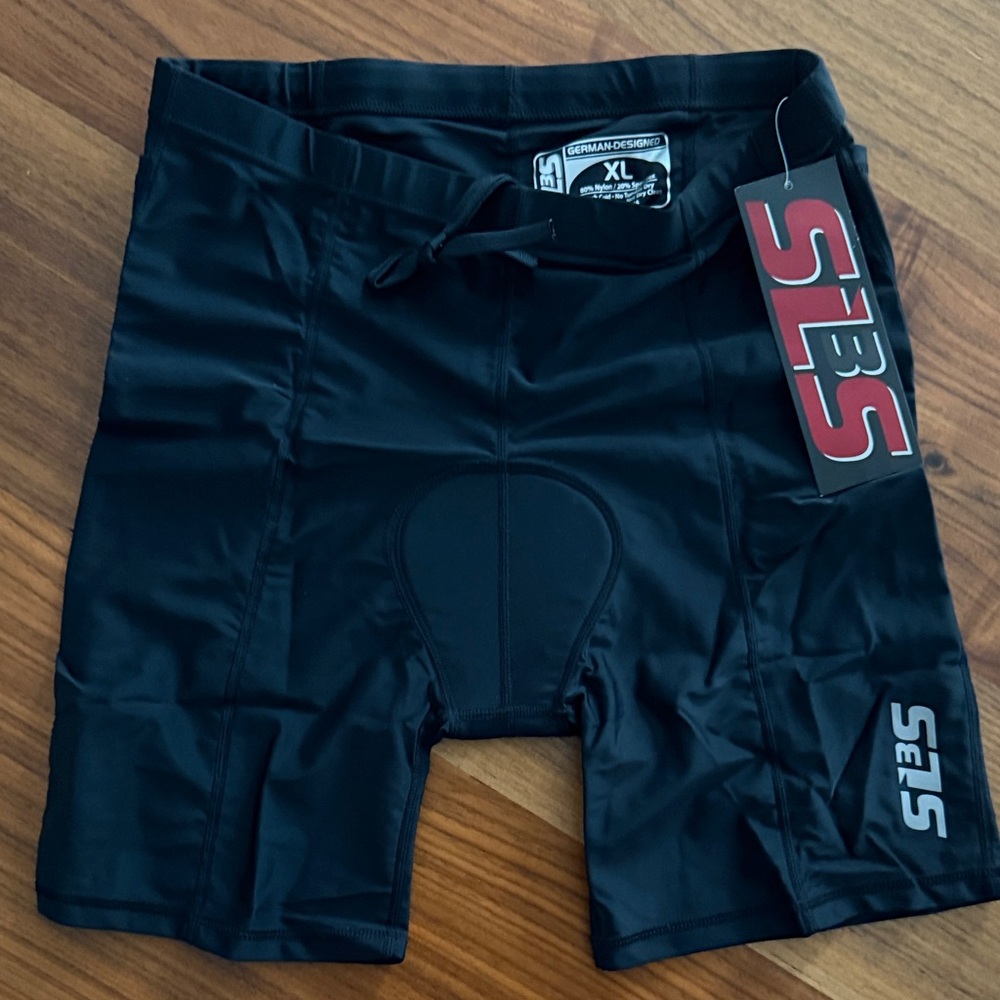 Men's SLS3 Triathlon/Cycling Black Athletic Shorts